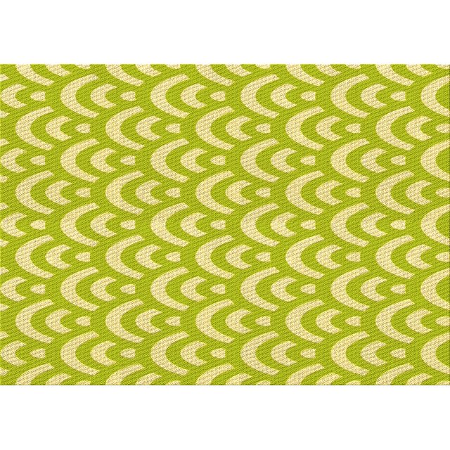 Ahgly Company Tapis Rectangulaire Lavable en Machine Intérieur Vert Transitionnel, 2 Pieds x 3 Pieds