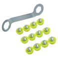 thumbnail image 3 of 12Pcs Football Boot Studs Soccer Studs 7mm 10mm Replacement Spikes Green 7mm+10mm, 3 of 9