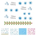 thumbnail image 3 of Maoww 1 Sheet Christmas 3D Nail Sticker Snowflakes Nail Tips Tatoos Party Manicure Transfer Sticker, 3 of 8