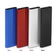 thumbnail image 4 of Mistaha M.2 SATA NVME to USB 3.1 Hard Drive Enclosure Dual Protocol 10Gbps Aluminum Alloy, 4 of 8