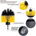 thumbnail image 2 of 3 In + 5 Inch Medium Heavy Duty Power Scrubbing Cleaning Drill Brush Cleaning Kit For Bathroom, Shower, Tile And Grout Surfaces, 2 of 5