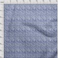 thumbnail image 4 of oneOone Rayon Medium Blue Fabric Block Dress Material Fabric Print Fabric By The Yard 56 Inch Wide-SN, 4 of 5