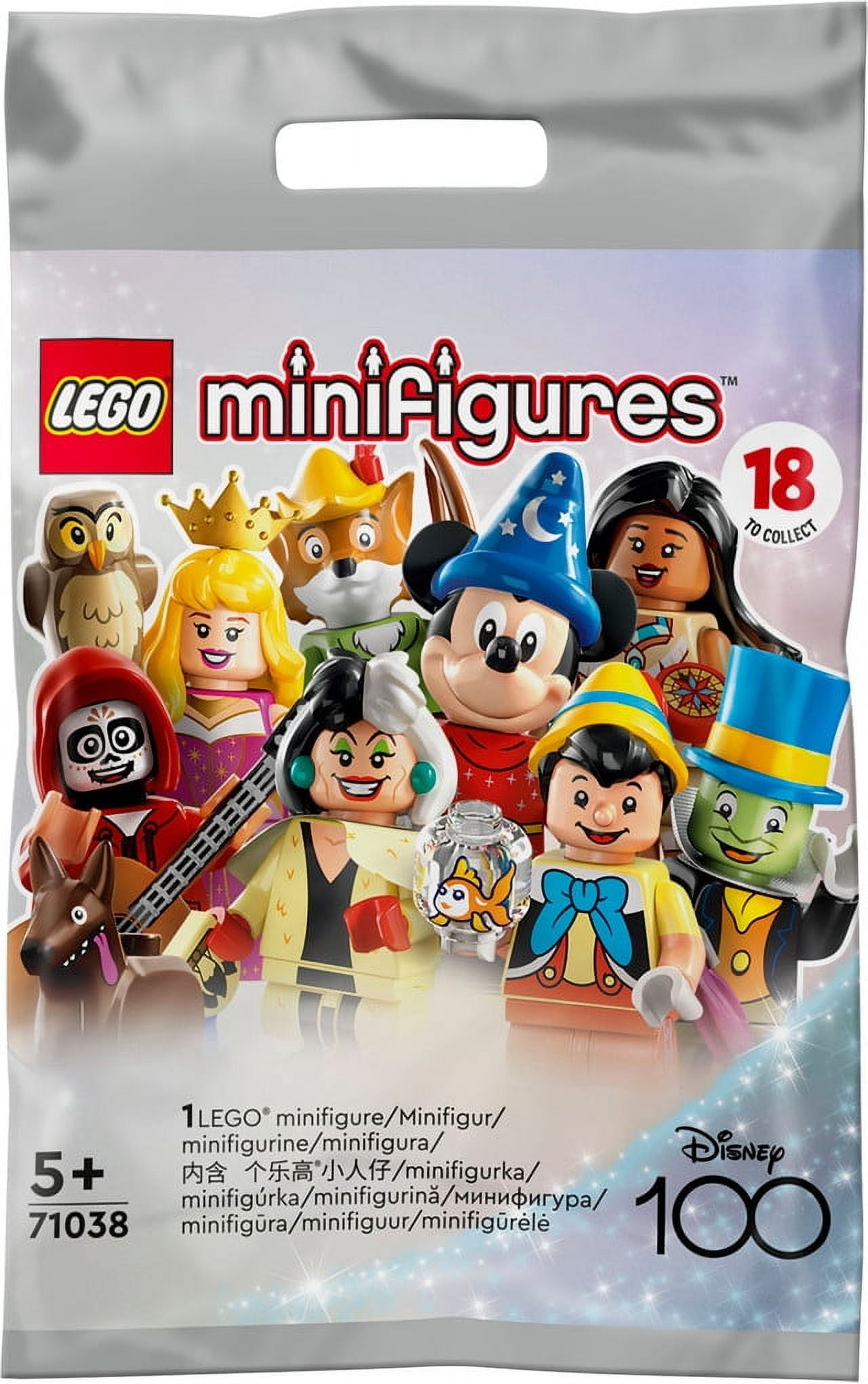 LEGO MiniFigures Disney 100 Series 3: Pochahontis Minifigure - 71038 With Purple Cape