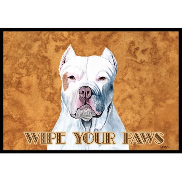 Carolines Treasures SC9130JMAT Paillasson Intérieur Ou Extérieur 24 x 36 Po. Pit Bull