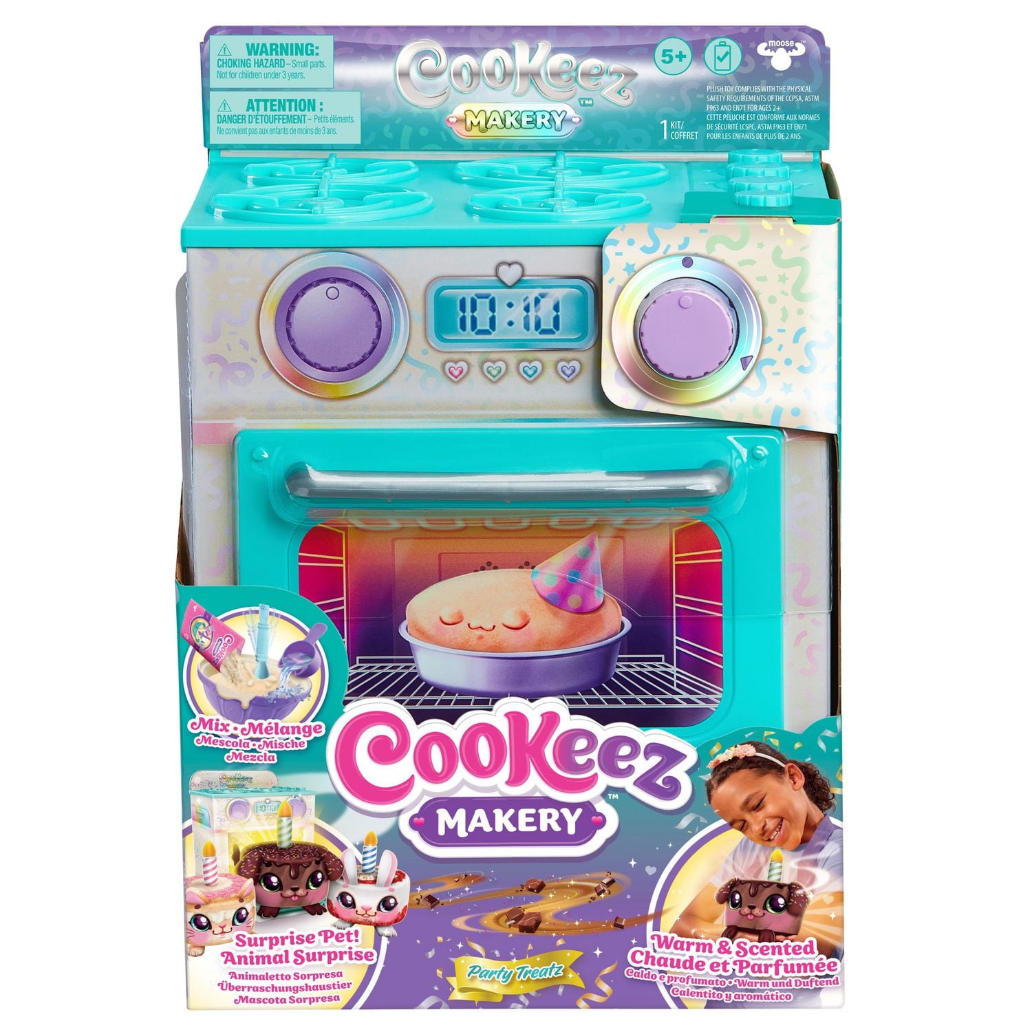 Cookeez Makery Party Treatz Oven Playset