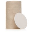 thumbnail image 2 of Round Plain Off White Coasters 4 Inches (125), 2 of 3