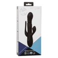 thumbnail image 2 of CalExotics III Triple Euphoria Vibromasseur Lapin, Noir, 2 of 6