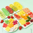thumbnail image 4 of Wweixi 5pack/lot Long-lasting PVC Fruit Slice Model For Store Samples Mall Emissions Watermelon Slices 12, 4 of 6