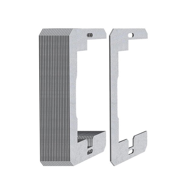 GUOOL Metal Wall Plate Spacer Set, featuring 20 galvanized metal spacers for leveling and securing wall outlets. Each spacer measures 5.5 cm x 10.6 cm (2.2 inches x 4.2 inches) and is waterproof, rustproof, and durable. Suitable for fixing loose or recessed outlets in laundry rooms, bedrooms, bathrooms, and offices. Includes easy installation instructions.