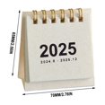 thumbnail image 3 of Mini Calendrier de Bureau 2025 Petit Calendrier de Bureau 2025 à Bascule Debout 2025 Mini Calendrier Décoration de Table Décoration Familiale Pratique Calendrier de Bureau, 3 of 6