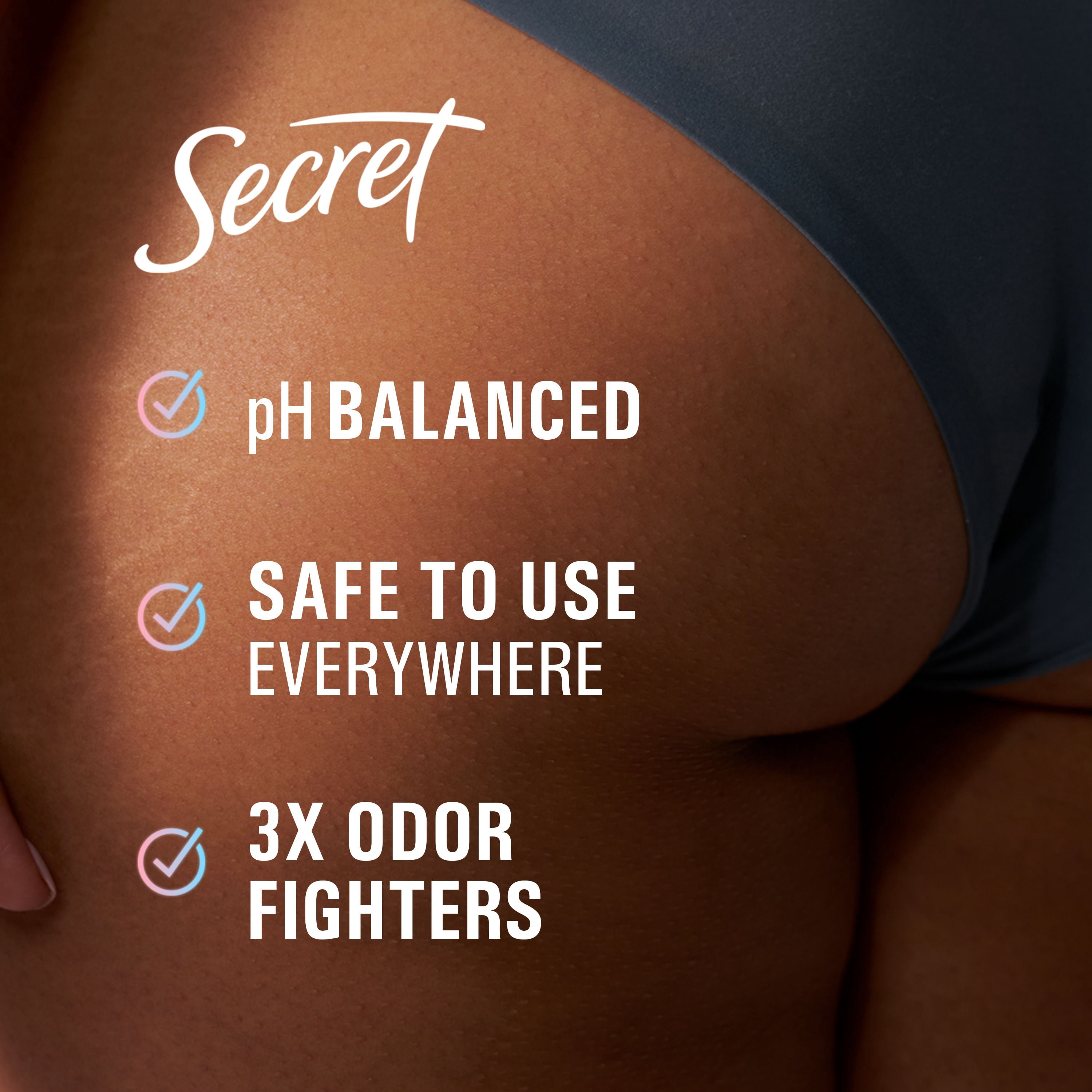 Secret Whole Body Aluminum Free Deodorant for Women Body Spray Lilac & Waterlily