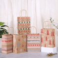 thumbnail image 2 of Packing Bag Packing Bag Christmas Stand-up Snowflake Santa Claus Gift Bag for Christmas, 2 of 6