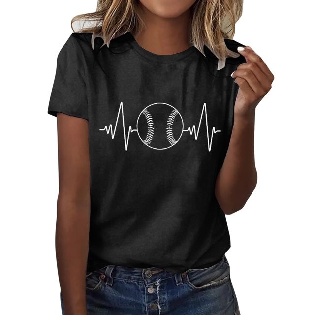 adviicd Hauts à Manches Courtes pour Femmes T-Shirts à Manches Courtes Graphiques Amples d'Été Noir, TG