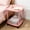 Pink, variant on Rolling Mobile Side Table With Wheels, TOUMENY Slim Storage Cart for Bedroom Living Room Couch Bedside, Narrow Space Shelf with Locking Casters, Easy Assembly Multi-Purpose Organizer for Small