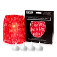 thumbnail image 1 of MODGY Luminary Lanterns 4-Pack - Floating LED Candles with Batteries Included - Luminaries are Great for Weddings, Parties, Patios & Celebrations of All Kinds (HoHo's), 1 of 5