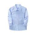 thumbnail image 1 of Nmmacb Chemise Habillée à Manches Longues pour Garçons, Col Boutonné, avec Cravate, 2-14 Ans, 1 of 7