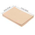 thumbnail image 2 of HEALEEP 3Set Vintage Kraft Writing Paper Light Brown for Letter Stationery Smooth Handwriting Use, 2 of 8