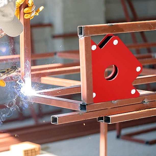 Heavy-Duty Welding Magnets - 45°, 90°, 135° Angle Options