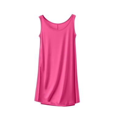 Cameland Nuisette Longue Sans Manches pour Femme, Robe de Nuit Débardeur, Chemise de Nuit Douce, Chemise de Nuit, Tenue de Sommeil, Robes de Détente