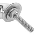thumbnail image 4 of Door Grab, Oval Shape Design Marine Handle, Convenient Install Easily Durable For RVs And Houses Boat Hardware Handle Grab Boat And Yachts 300mm, 4 of 8