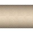thumbnail image 1 of Ahgly Company Tapis Rectangulaire Lavable en Machine Intérieur Transitionnel Marron, 7 Pieds x 10 Pieds, 1 of 7