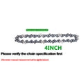 thumbnail image 4 of Universal 4 Inch Cordless Chainsaw Replacing Spare Parts Chain Replacement Courtyard Electric Trimming Saw Chains Power Tool Replacing Parts 3 Pieces, 4 of 7
