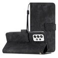 thumbnail image 1 of Compatible avec Samsung Galaxy A52 5G/ 4G Étui Gaufré Papillon avec Portefeuille et Support, 1 of 5