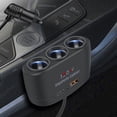 thumbnail image 1 of ZZkhGO 120W Car Charger Adapter, Multi Port USB Charger for All Car Devices, 1 of 7