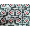 thumbnail image 4 of oneOone Organic Cotton Voile Fabric Diamond & Circle Block Print Fabric BTY 42 Inch Wide, 4 of 4