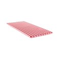 thumbnail image 2 of simhoa Fitted Rectangular Tablecloth Table Cloth Elastic Rim Waterproof Wipeable Table Red 30x72 inch, 2 of 8