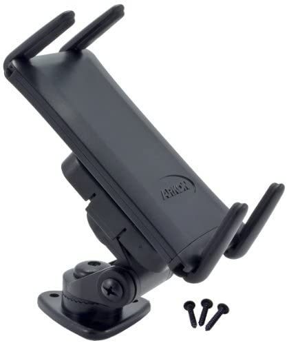 Arkon Galaxy S5 S4 Note 3 Note 8 Smartphone and Midsize Tablet 1 inch Multi Angle Adhesive Car Mount or Truck Holder