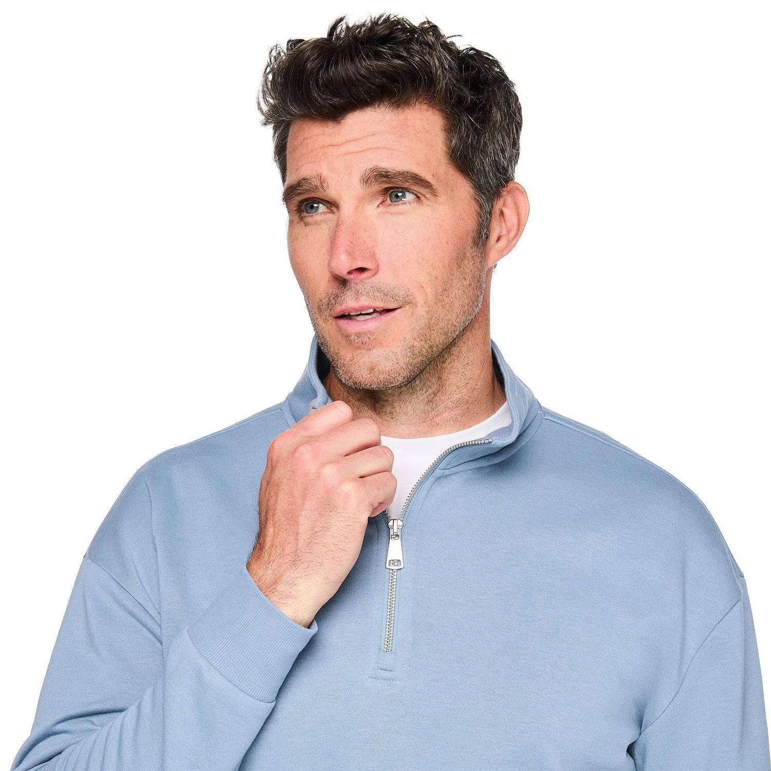 George Men's Quarter Zip Sweatshirt