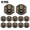 thumbnail image 1 of 5/12set Jewelry Box Hasp Clasp Suitcase Wood Chest Cabinet Decorative Lock Latch, 1 of 1