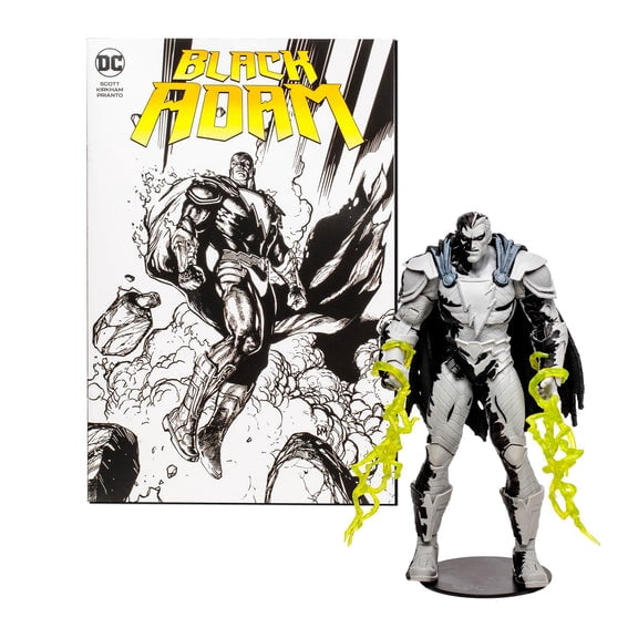 DC Multiverse 7 Inch Action Figure | Black Adam (BW Gold Label)