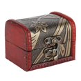 thumbnail image 4 of Rdeghly Antique Retro Wood Jewelry Storage Box Bracelet Necklace Organizer Gift Box, 4 of 8