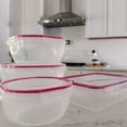 thumbnail image 3 of Sterilite Contenant Rectangulaire de Rangement pour Aliments UltraSeal de 16 Tasses, Rouge (Lot de 8), 3 of 11
