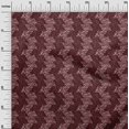 thumbnail image 3 of oneOone Polyester Lycra Maroon Fabric Abstract Sewing Craft Projects Fabric Prints By Yard 56 Inch Wide, 3 of 4
