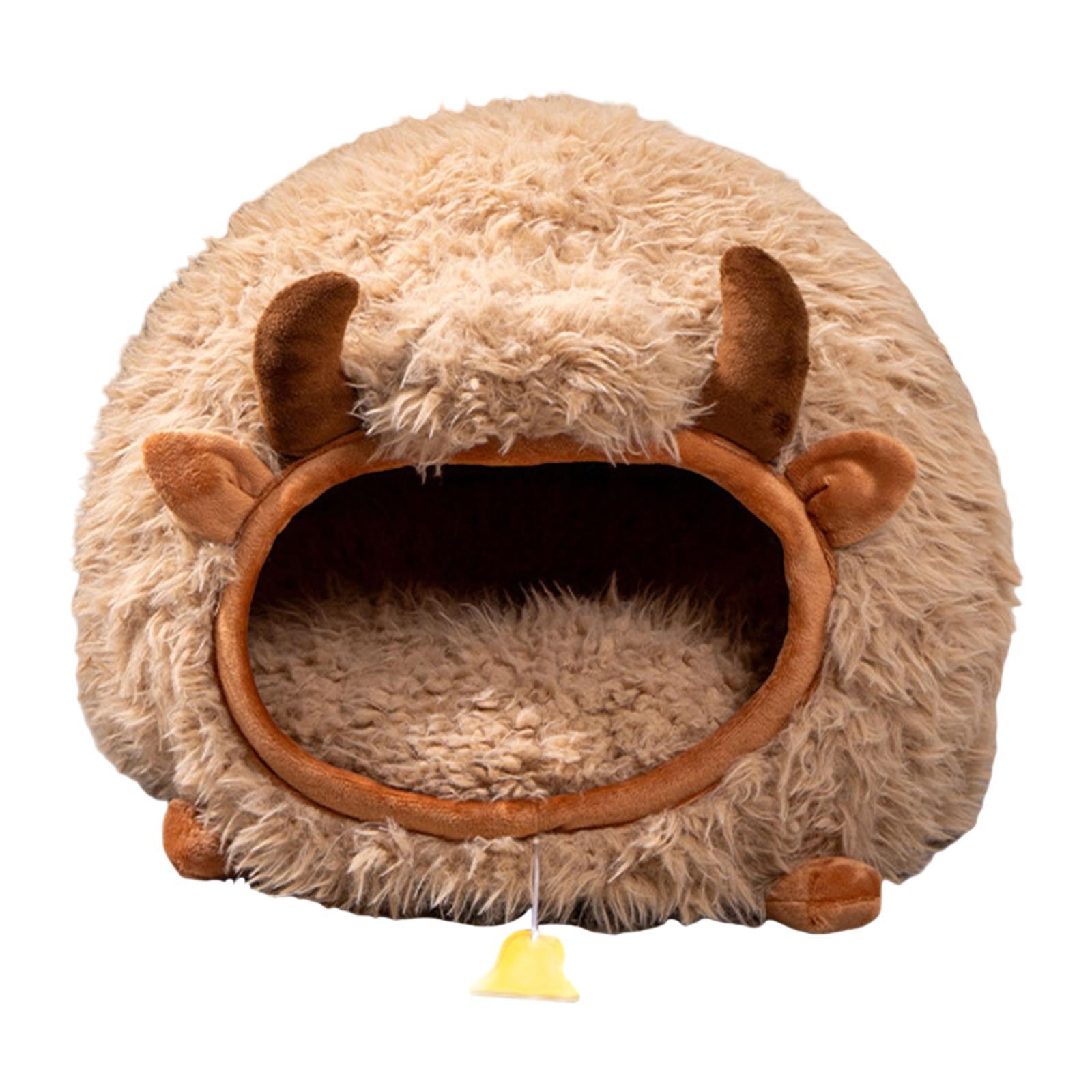 Xuanheng Cat Bed Cat Tent Bed Enclosed Comfortable Dog Bed for Kitty Dog Pet Supplies