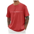 thumbnail image 1 of Puawkoer T-Shirt Surdimensionné T-Shirts d'Entraînement pour Hommes T-Shirt en Résille T-Shirt d'Été pour Hommes T-Shirts Graphiques pour Hommes T-Shirts Chat pour Hommes Col Rond Manches Courtes T-Shirts pour Hommes T-Shirts de Nuit Graphiques pour Hommes, 1 of 4