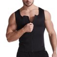 thumbnail image 4 of Tank Top for Men, Mens Solid Color Exercise Close-fitting Round Neck Fitness Short-sleeved Top, 4 of 8