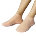 thumbnail image 1 of 1 Pair Moisturizing Socks High Elastic Non-slip SEBS Clear Foot Care Socks for Summer, 1 of 8