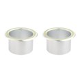 thumbnail image 1 of Decodeary Convenient Universal Cup Drink Holder for Car RV Marine Sturdy and Practical White luminous ring 102mm 2Set, 1 of 6