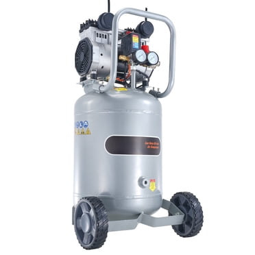 KFFKFF Air Compressor with 13 Gallon Capacity, 2HP 4.6 SCFM@90PSI Oil-Free, 66dB Ultra-Silent Operation, Suitable for Tire Pumping, Vehicle Maintenance, Woodwork Fastening, Spray Artistry