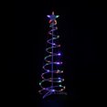 thumbnail image 1 of Northlight Arbre de Noël Extérieur en Spirale à DEL - 4 Pieds - Lumières Multiples, 1 of 6