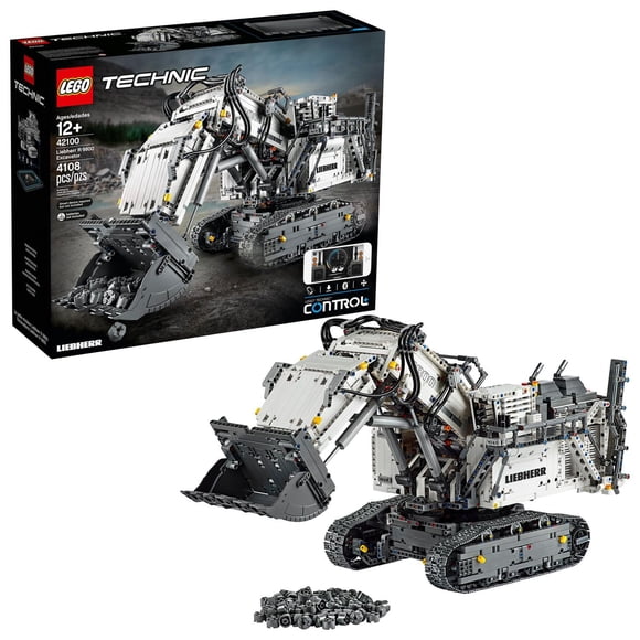 LEGO Technic Liebherr R 9800 Excavator 42100 Toy Building Kit (4,108 Piece)