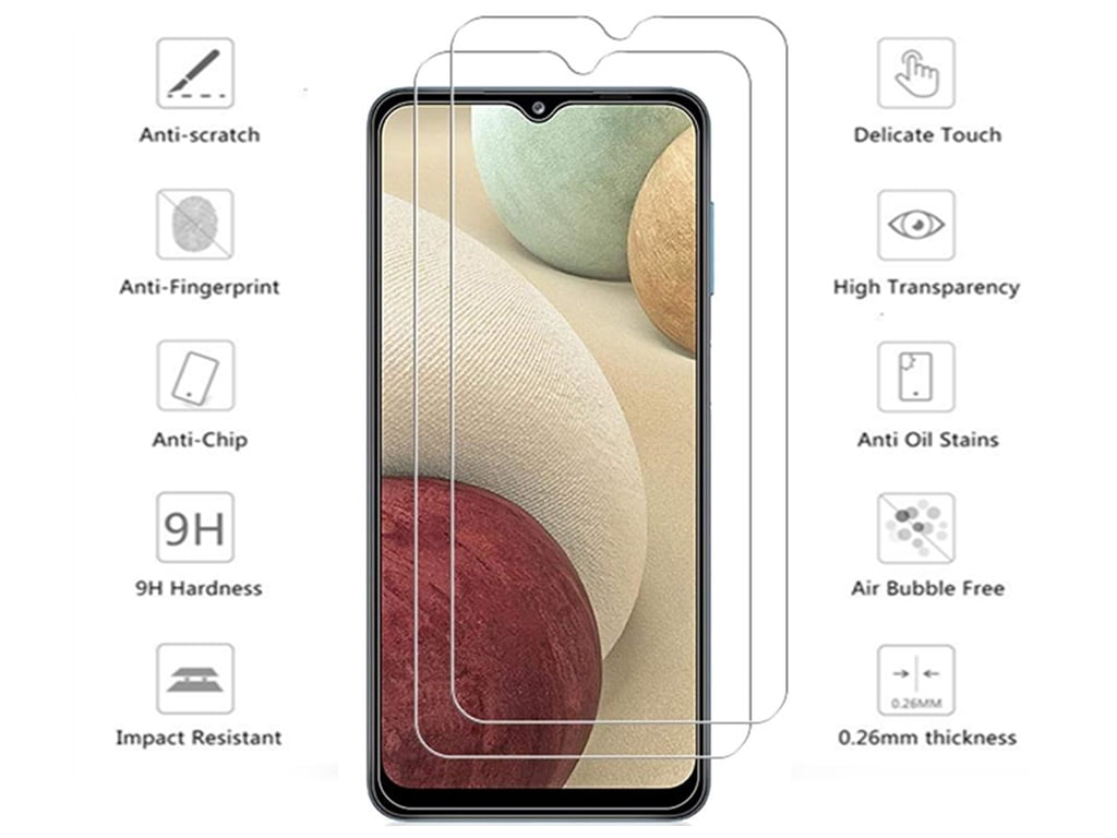 PST [2 Packs] Samsung Galaxy A32 5G Screen Protector, Tempered Glass Screen Protector with Case Friendly & Bubble Free