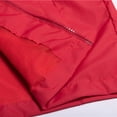 thumbnail image 4 of LSLJS Men's Windbreaker Jacket Hooded Jacket Windproof and Stormsuit Featur( Red, L), 4 of 9