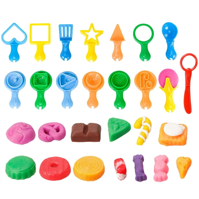 15PCS Dough Tool Kit Creative Assorted Clay Play Tool Clay Dough Tool for Kid