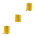 thumbnail image 1 of Thinsony Natural Paper Ribbon For Wonderful DIY Projects Creative Easy To Wide Application Solid Crochet Yarn yellow 3Set, 1 of 6
