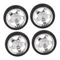 thumbnail image 2 of MesaSe 4 Pieces RC Car Tires for 1/18 RC Rally Car Repalces Spare Parts Argent, 2 of 9